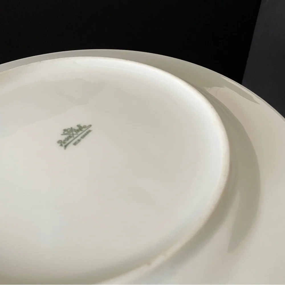 SET of 3 Parrot Bird Floral Dinner Plates - Rosenthal